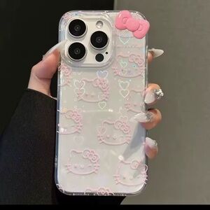 Hello Kitty Pink and White iPhone 16 Pro Max Case